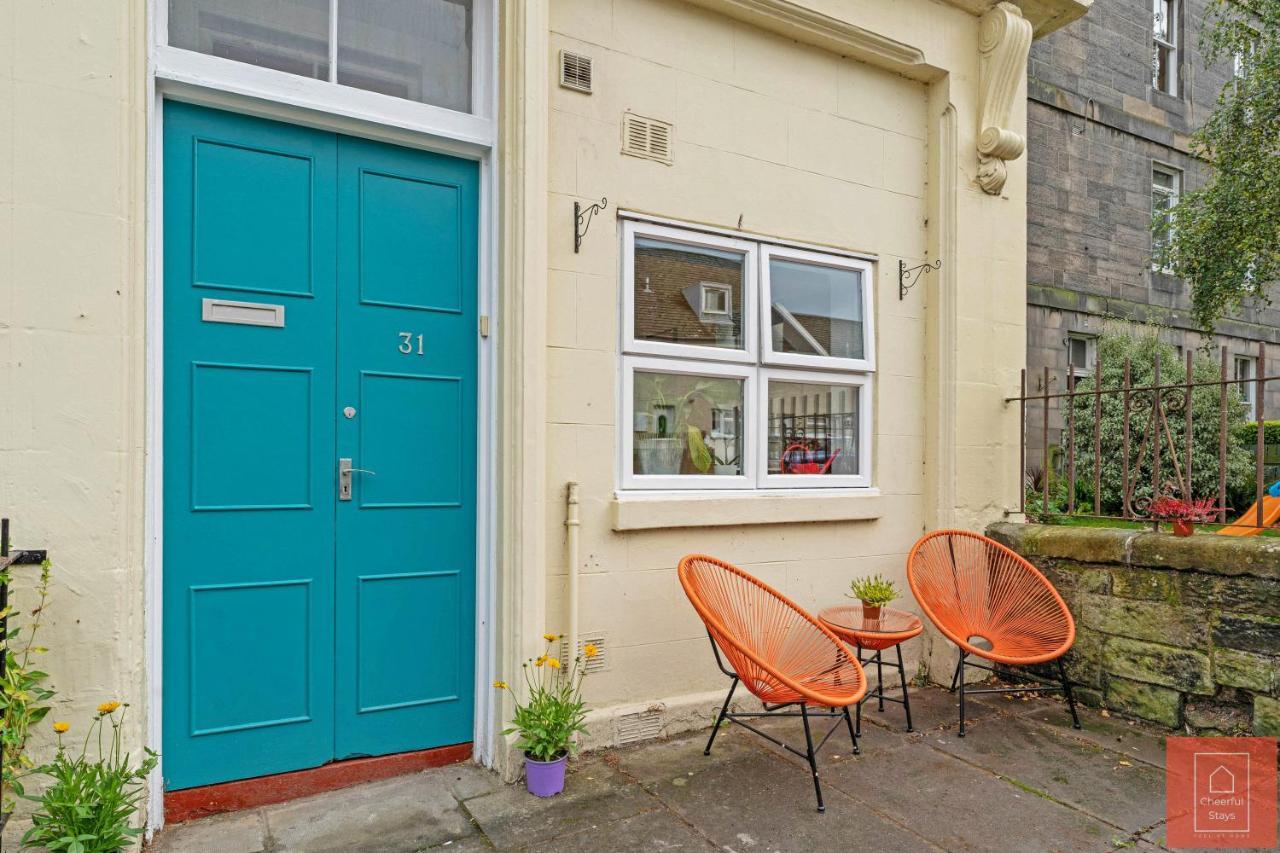 Cheerful Stays: Spacious Flat In Vibrant Leith Эдинбург Экстерьер фото