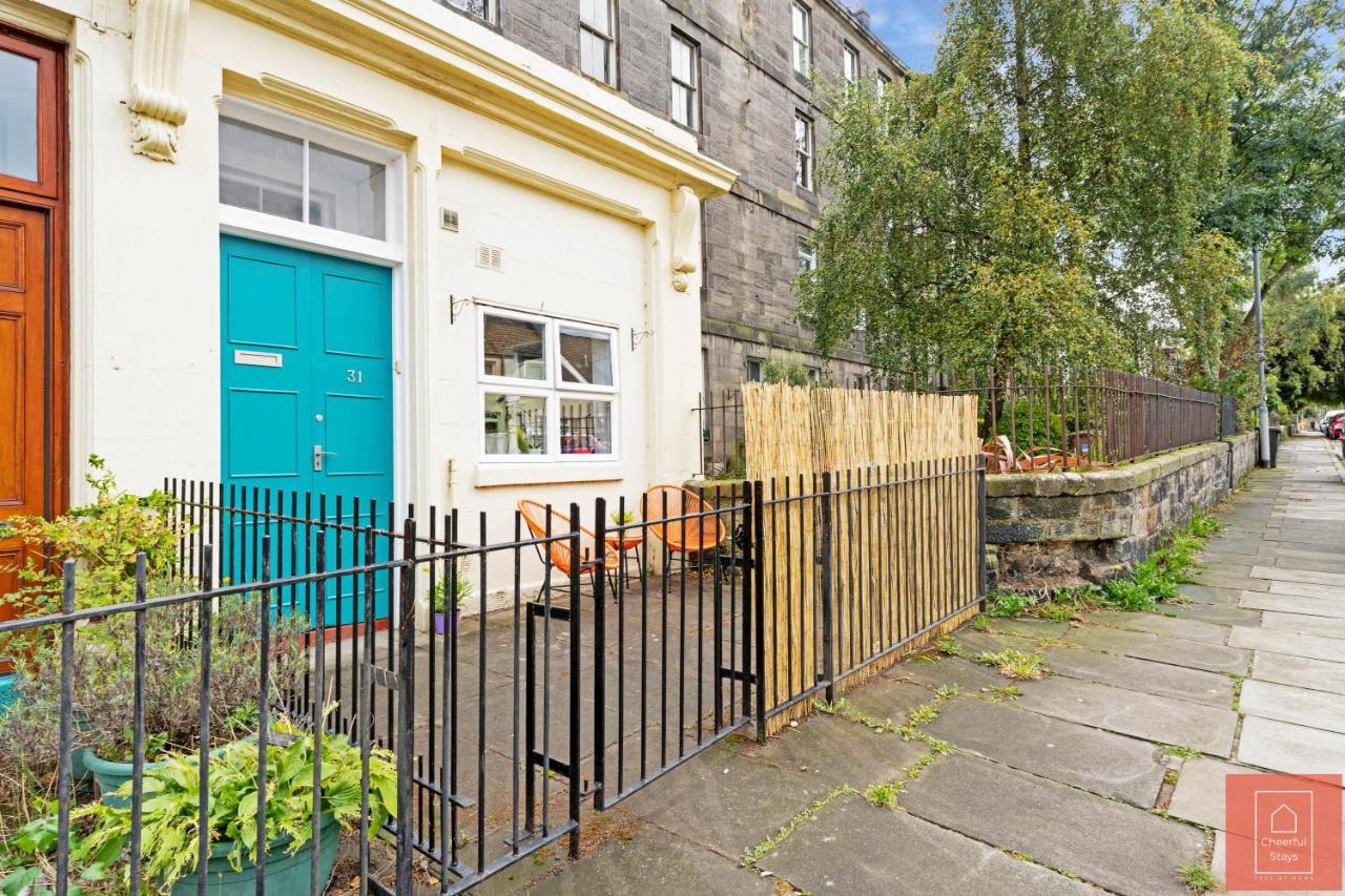 Cheerful Stays: Spacious Flat In Vibrant Leith Эдинбург Экстерьер фото